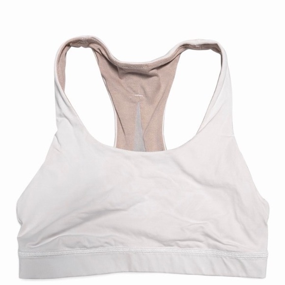 lululemon athletica Other - Lululemon Racerback Mesh Sports Bra Size 4 White